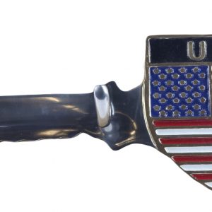 USA Key Holders Aluminium With 2 Hooks 30cm