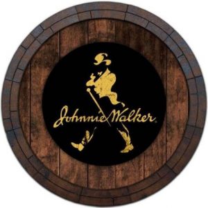 Huge Metal Printed Bottle Top DESIGN SIGN 35 cm