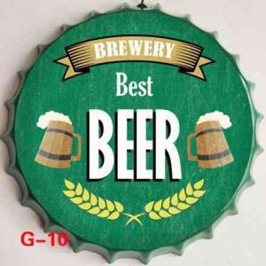 Metal Sign CAP Design High Quality From Germany
