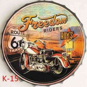 Metal Sign CAP Design High Quality From Germany