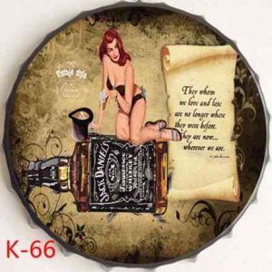 Metal Sign CAP Design High Quality From Germany