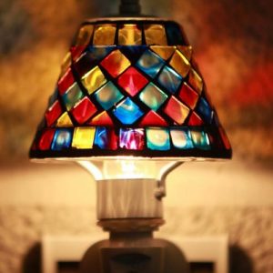 NIGHT LAMP . TIFFANY LAMP DESIGN
