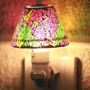 NIGHT LAMP . TIFFANY LAMP DESIGN