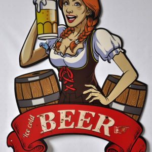 METAL VINTAGE SIGN DESIGN   EMBOSSED Xxl