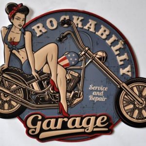METAL VINTAGE SIGN DESIGN   EMBOSSED