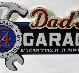 METAL VINTAGE SIGN DESIGN   EMBOSSED