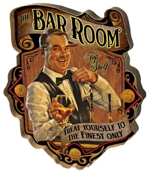 METAL VINTAGE SIGN DESIGN EMBOSSED XXL